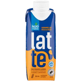 Kotimaista piimakohvijook karamell 250 ml