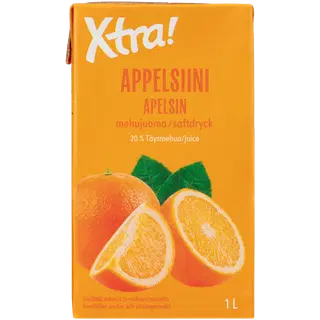 Xtra apelsinimahlajook 20% 1l