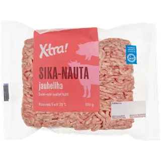Xtra kodune hakkliha 23% 300g