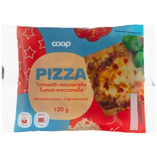 Coop Tomati-mozzarella pitsa 120g