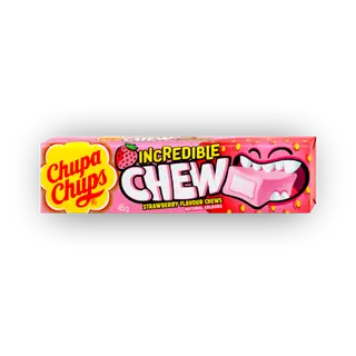Chupa Chups Incredible Chew maasika 45g