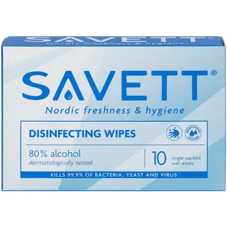 Savett desinfitseerivad lapid 10tk
