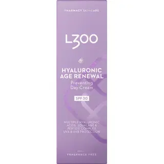 Päevakreem L300 Hyaluronic Age Renewal spf30 50ml
