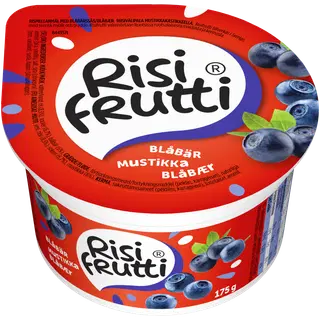 Risifrutti mustika-riisi vahepala, 175 g