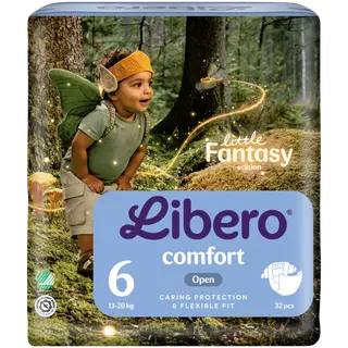 Libero Comfort teipmähkmed S6 32tk 13-20kg