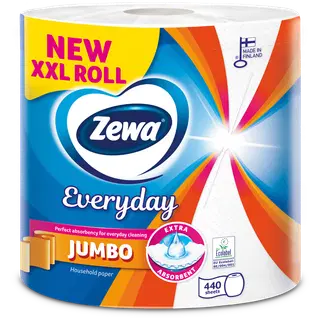 Majapidamispaber Zewa Everyday Jumbo 2-kihiline 1 rull