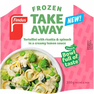 Findus Tortellini Ricotta Spinati Ja Sidruniga 350 g