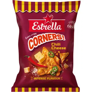 Estrella maisikrõpsud tšilli ja juustuga, 160 g