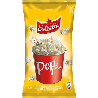 Mikropopkorn võimaitseline Estrella 90g