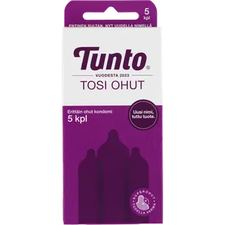 Kondoomid tunto tõeliselt õhkesed 5tk