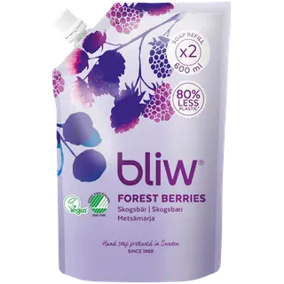 Bliw vedelseep metsamarja täitepakk 600ml