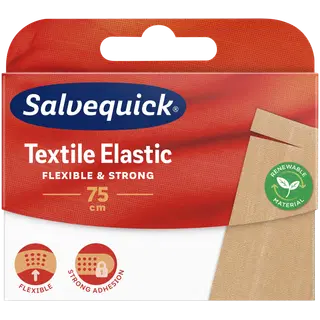 Plaaster Salvequick Textil Elastc 75cm lõigatav