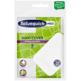 Plaaster Salvequick MED Maxi Cover 5tk