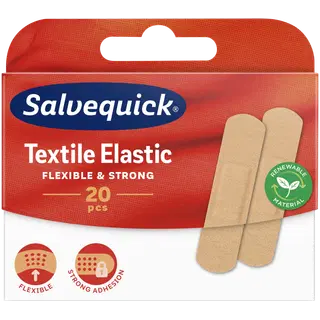 Plaaster Salvequick Textile Elastic 20tk