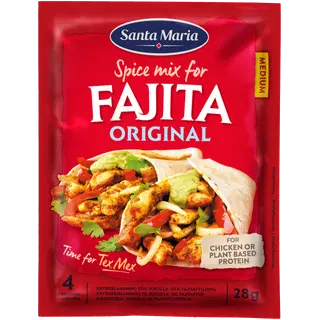Santa Maria Tex Mex maitseainesegu Fajita Original, 28 g