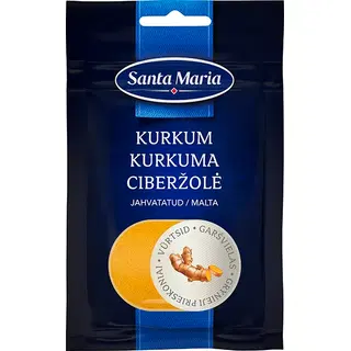 Kurkum jahvatatud Santa Maria 20g