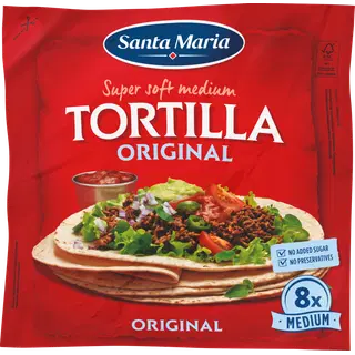 Tortilja 8" Santa Maria 320g