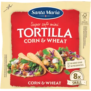Santa Maria maisi- ja nisutortiljad 200 g
