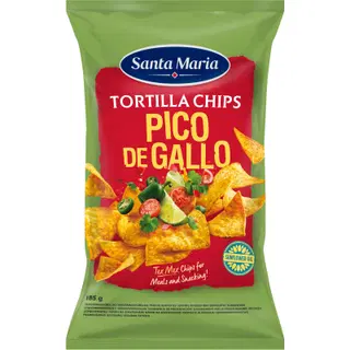 Santa Maria Tortilla Chips Pico de Gallo, maisikrõpsud, 185g