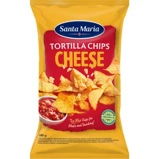 Tortiljakrõpsud juustu Santa Maria 185g