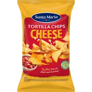 Tortiljakrõpsud juustu Santa Maria 475g