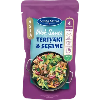 Vokikaste teriyaki-seesami Santa Maria 150g