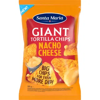 Santa Maria suured juustumaitselised tortillalaastud, 160 g