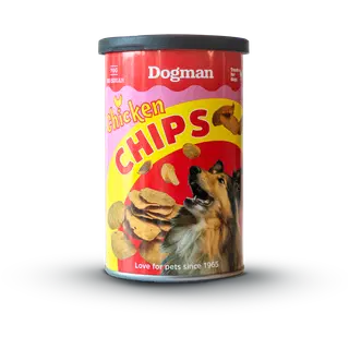 Dogman kana krõpsud koertele 70g