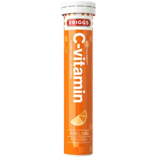 Friggs kihisevad C vitamiini tabletid apelsini 20tk 1000mg