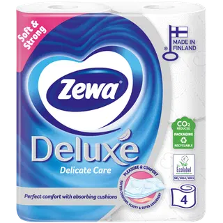 Zewa Deluxe tualettpaber 3-kihiline 4rl
