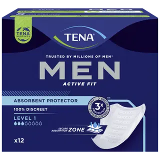 Tena for Men Level 1 inkontinents hügieeniside meestele 12 tk