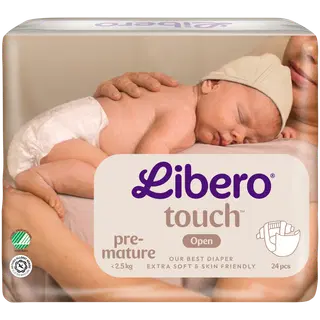 Libero Touch enneaegsetele beebidele 24tk alla 2kg