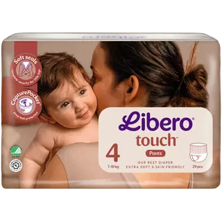 Libero Touch püksmähkmed S4 29tk 7-10 kg