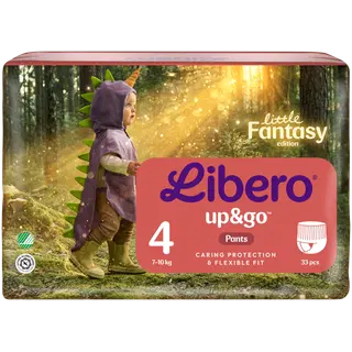 Libero Up&Go püksmähkmed S4 33tk 7-10 kg