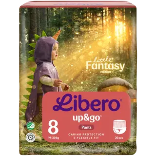 Libero Up&Go püksmähkmed S8 20tk 19-30kg