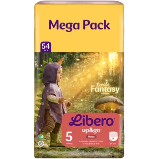 Libero Up&Go püksmähkmed S5 54tk 9-14kg