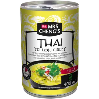 Mrs Cheng's thai kollase karriga valmis kaste 400 ml