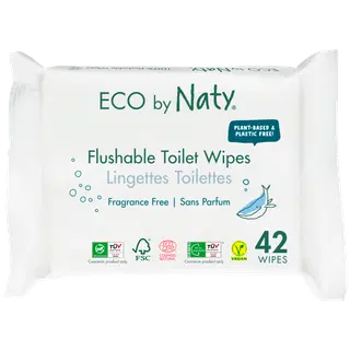 Naty Eco niisked salvrätikud, 42 tk