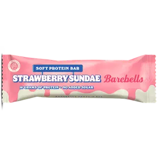 BAREBELLS Proteiinibatoon Soft Bar Strawberry Sundae 55g