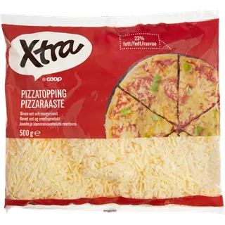 Xtra riivitud juust ja taimerasva toode, 500 g