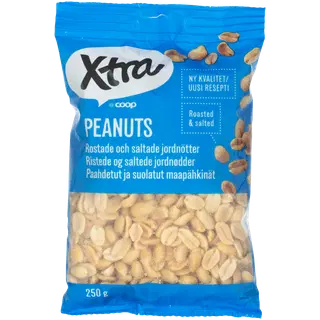 X-tra soolapähklid 250 g