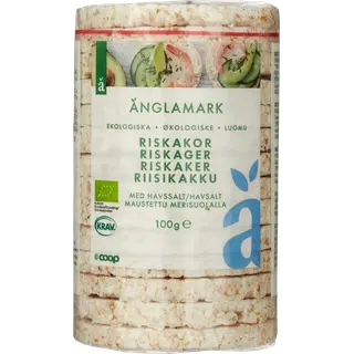 Änglamark merisoolaga maitsestatud ökoloogilised riisigaletid 100g