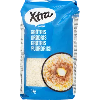 Xtra pudruriis 1 kg lihvitud