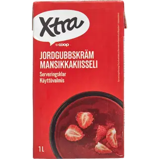Xtra maasikakissell 1 l