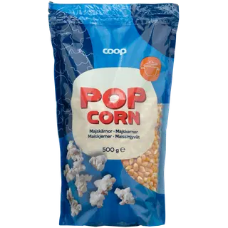 COOP popcorn maisiterad 500G