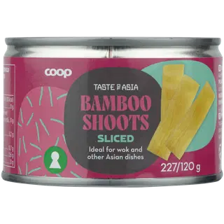 Coop viilutatud bambusevõrsed 227/120 g