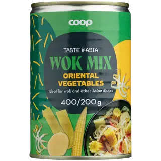 Coop aasiapärased köögiviljad 400/200 g