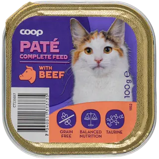 COOP patee kassidele veiselihaga 100g