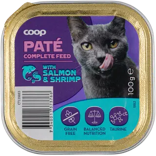 COOP Patee kassidele lõhe-kreveti 100g