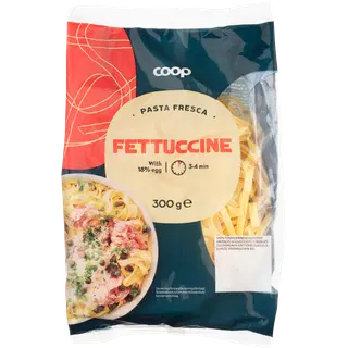 Coop Fettucine Värske Pasta 300 G